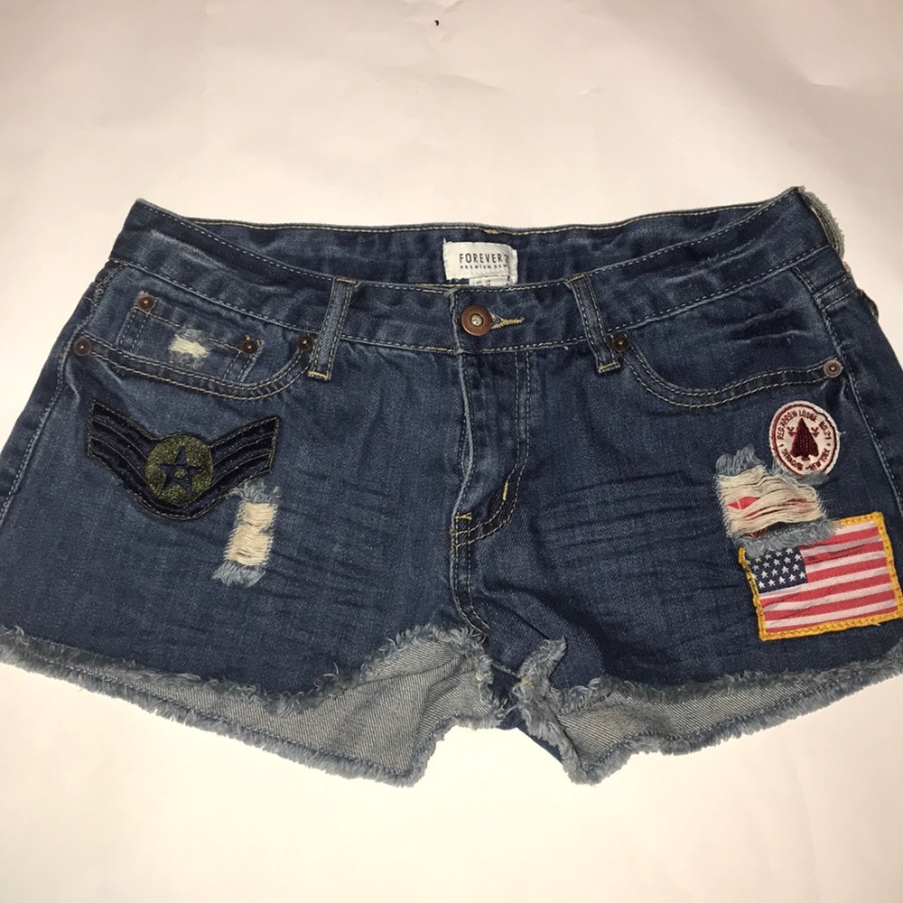 Forever 21 Jean Cutoff Shorts